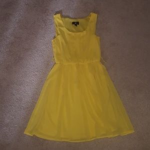 Fun Bright Yellow IZ Byer Dress